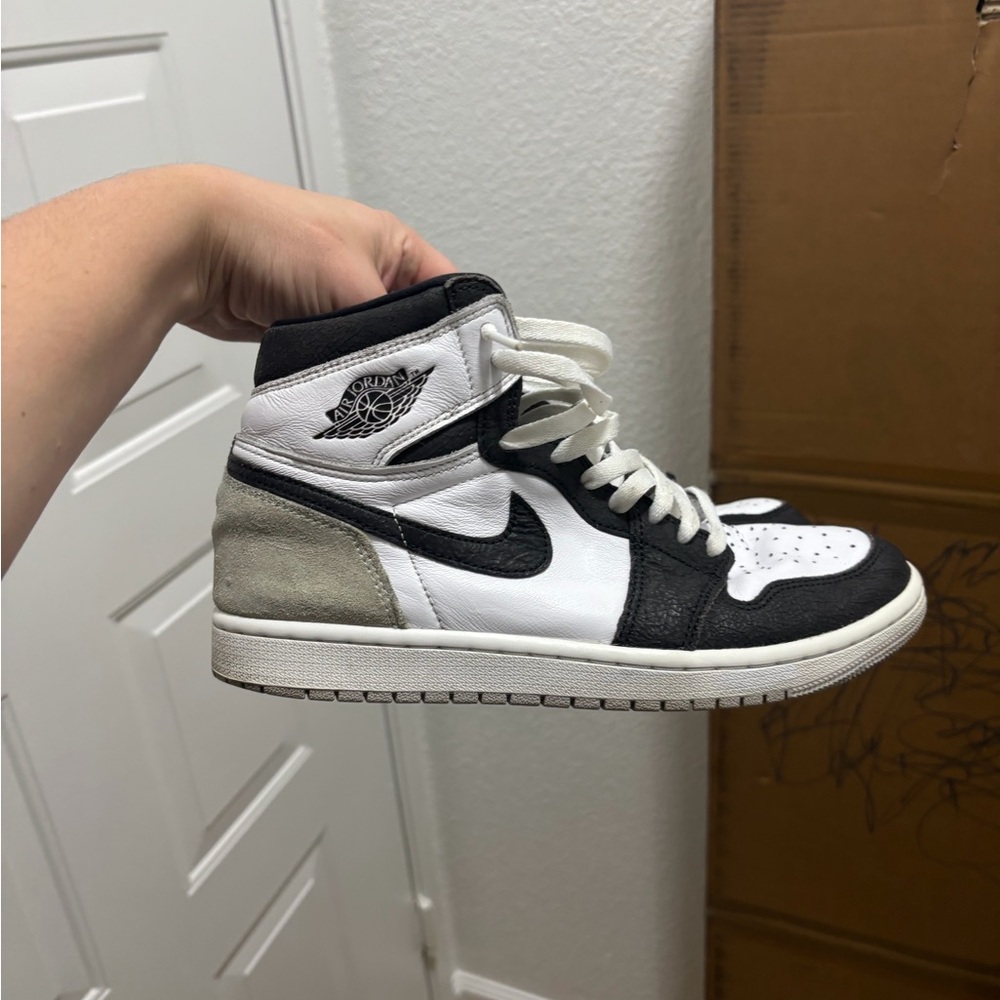 Jordan retro 1 high black and white - Picture 8 of 9